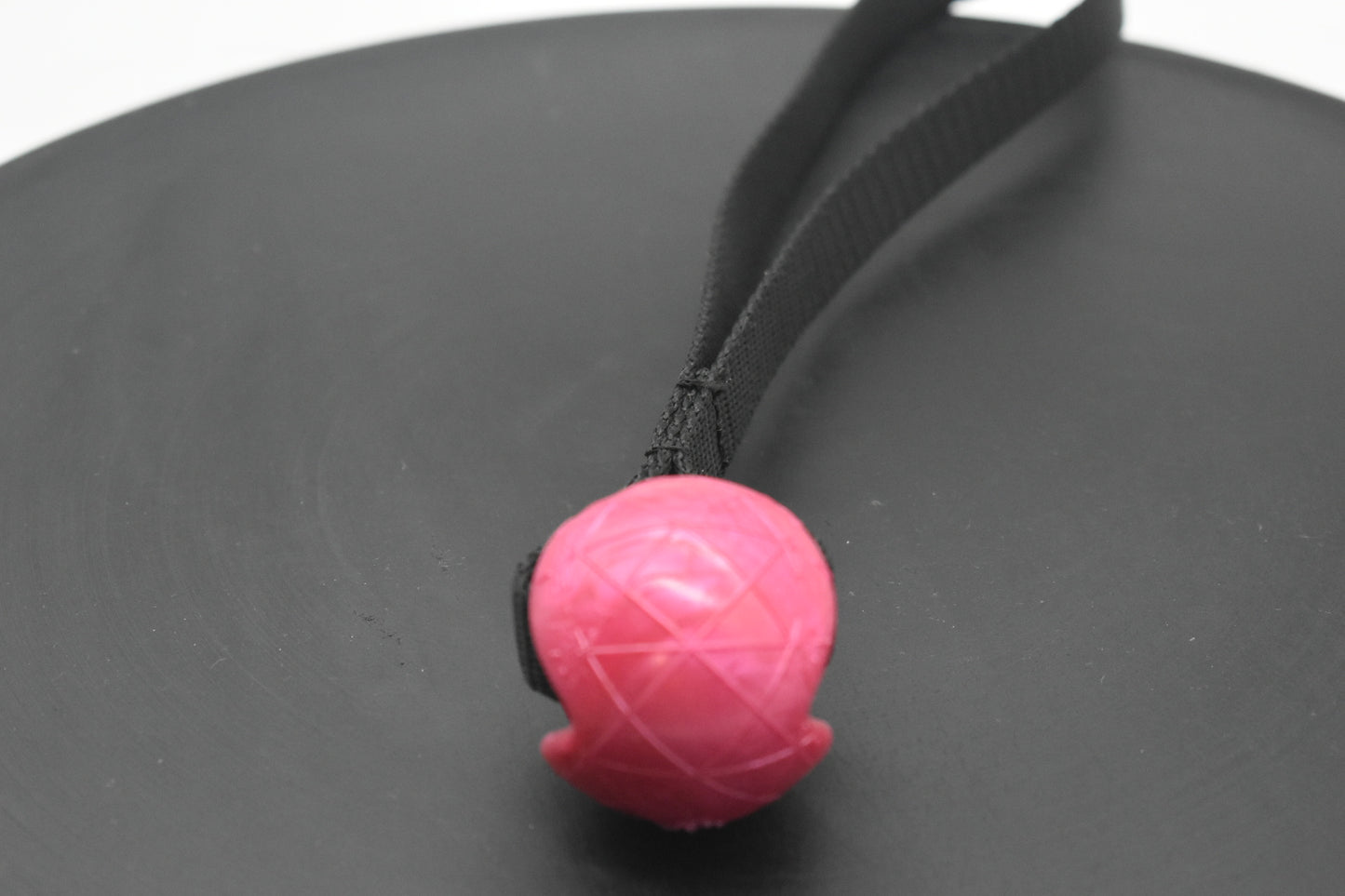 Moby-Ball Metallic Rosa mit Schlaufe