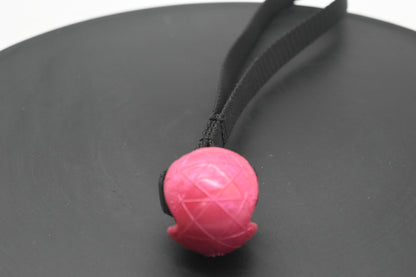 Moby-Ball Metallic Rosa mit Schlaufe