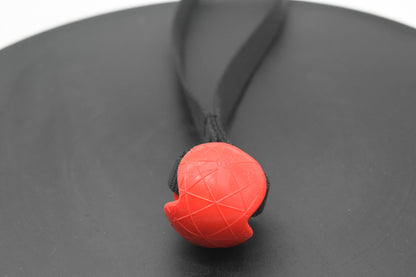 Moby-Ball Rot mit Schlaufe Groß