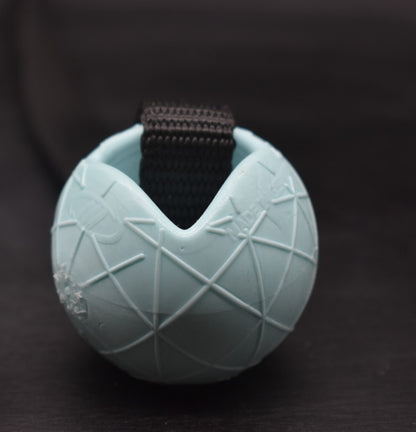 Moby-Ball Pastell Türkis mit Schlaufe