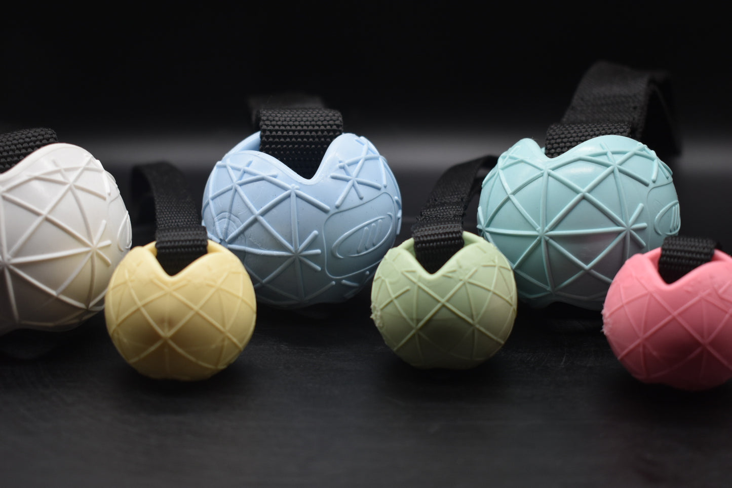 Moby-Ball Pastell Türkis mit Schlaufe