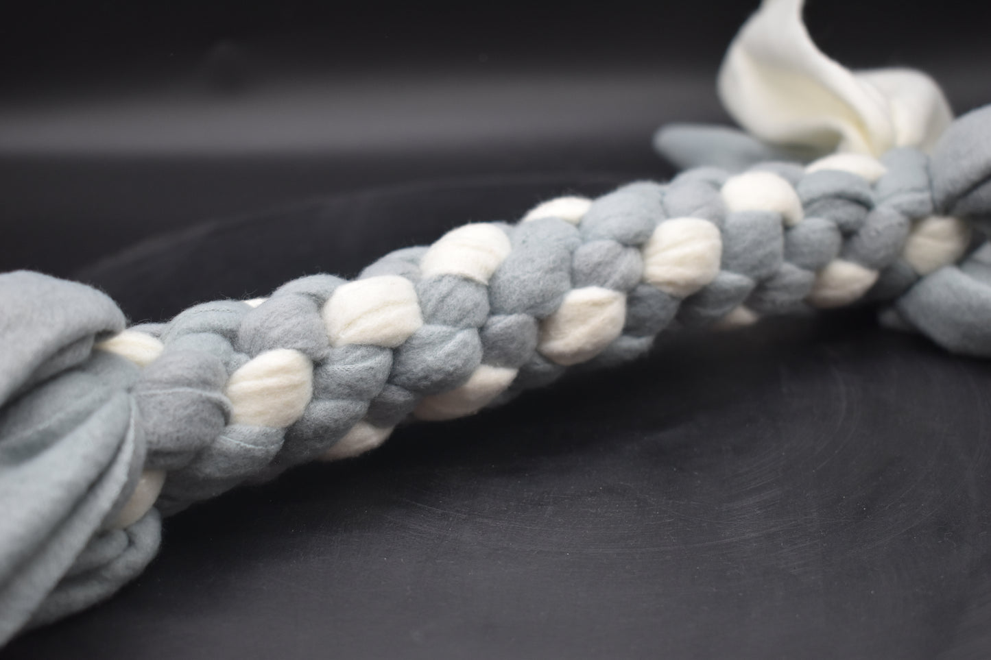 Zergel Normal Weiß + Blau/Grau