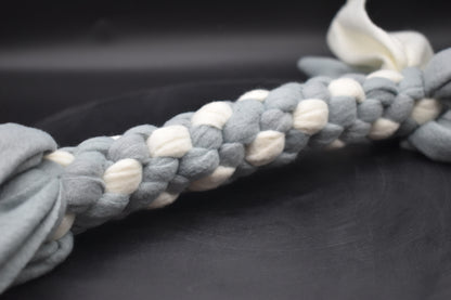 Zergel Normal Weiß + Blau/Grau