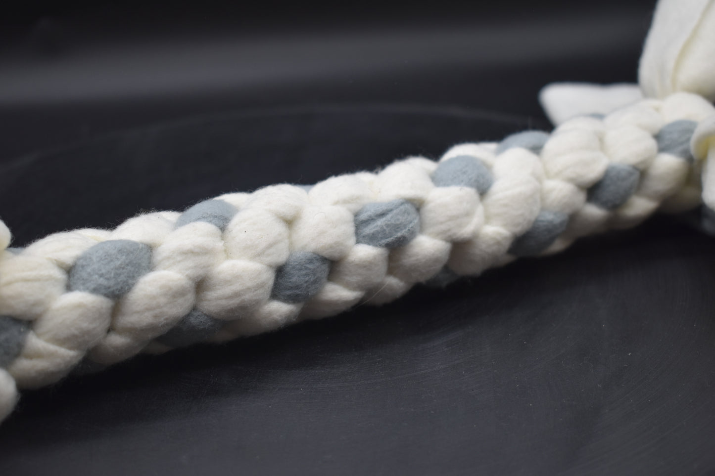 Zergel Normal Weiß + Blau/Grau