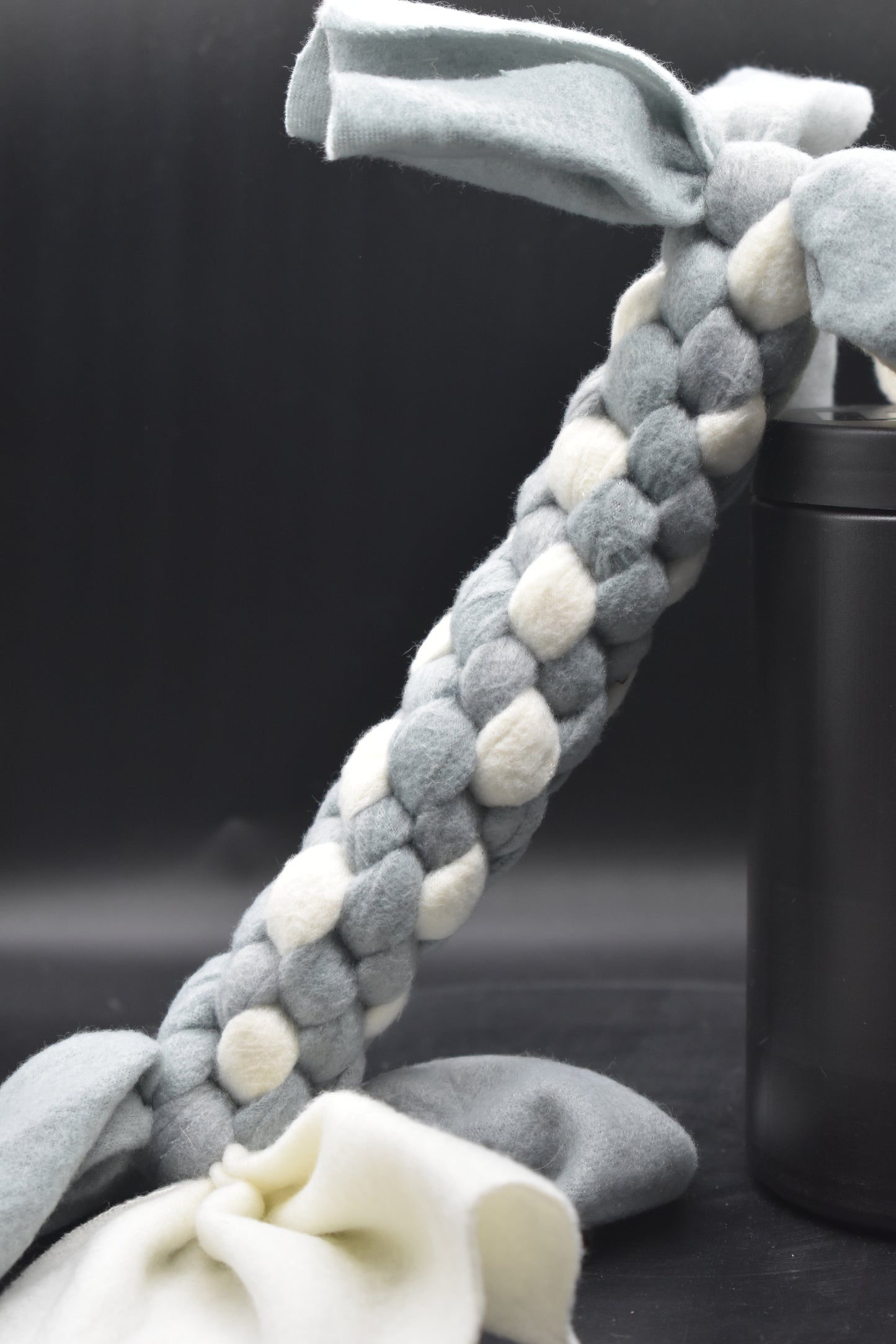 Zergel Normal Weiß + Blau/Grau