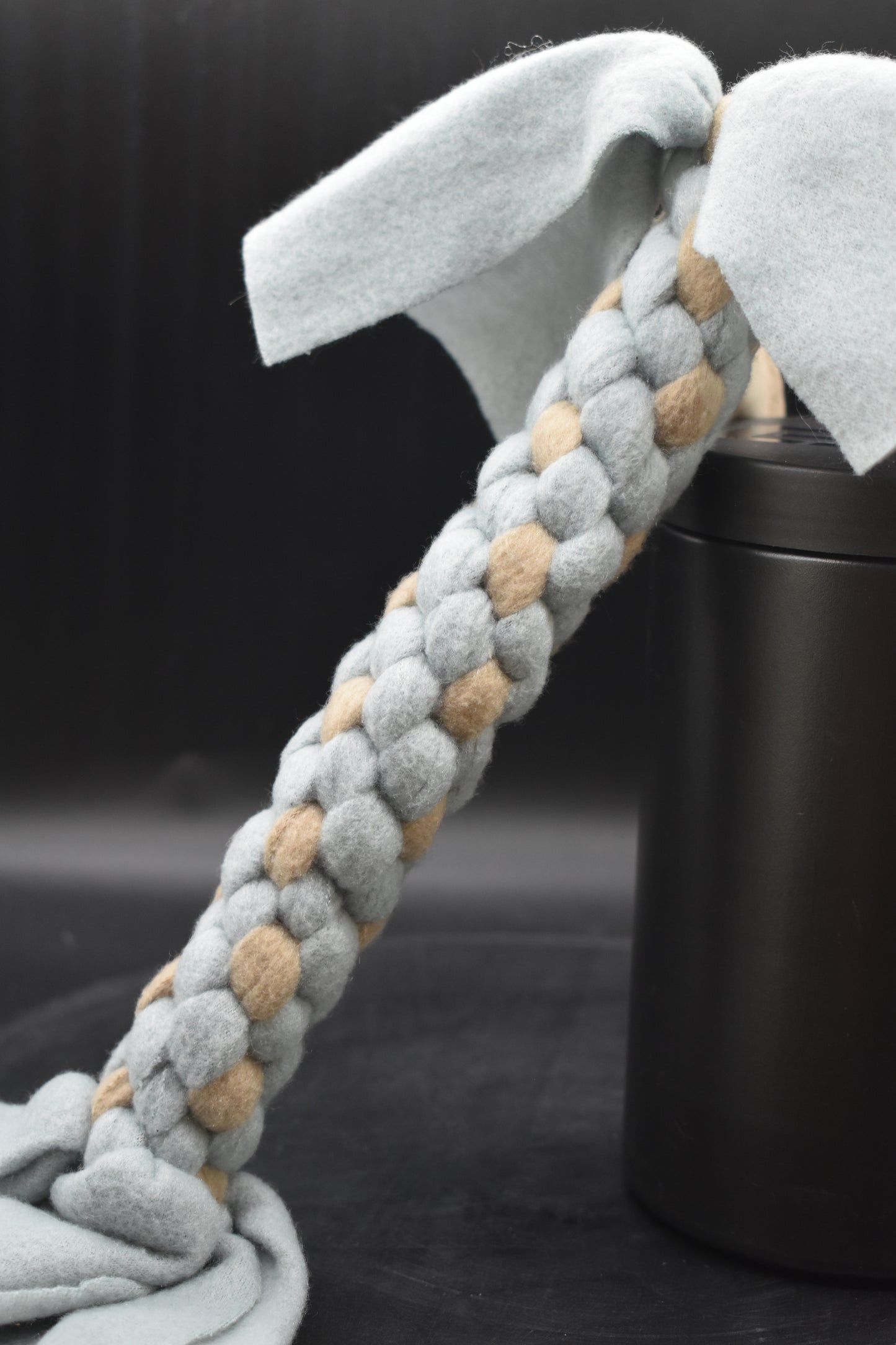 Zergel Normal Hellbraun + Blau/Grau