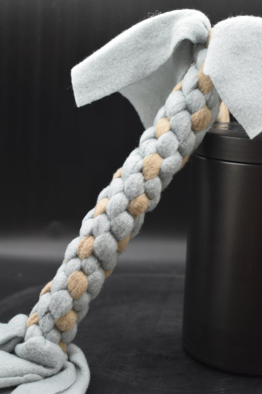 Zergel Normal Hellbraun + Blau/Grau