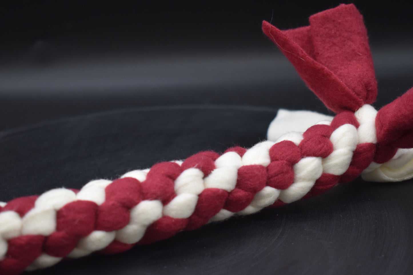 Zergel Normal Dunkelrot + Weiß