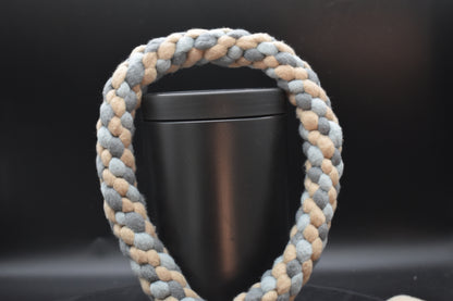 Zergel XXL Hellbraun + Hellgrau + Dunkelgrau