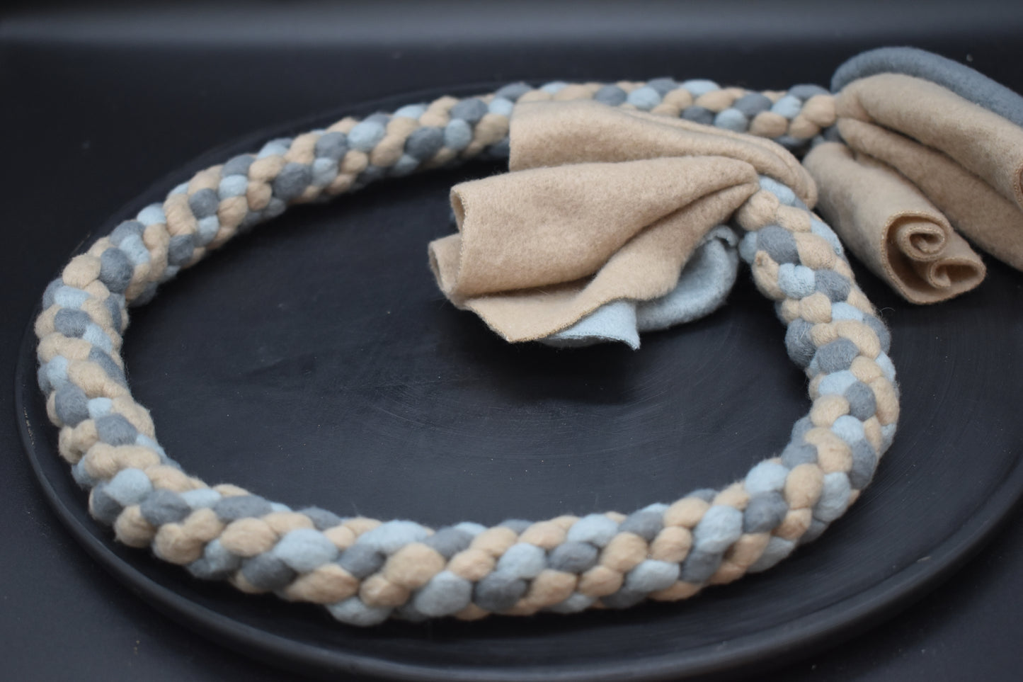 Zergel XXL Hellbraun + Hellgrau + Dunkelgrau