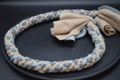 Zergel XXL Hellbraun + Hellgrau + Dunkelgrau