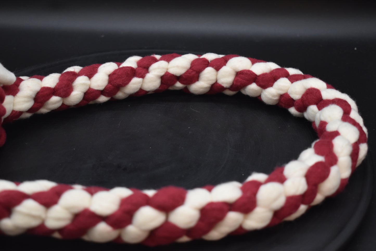 Zergel XXL Dunkelrot + Weiß